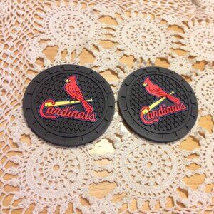 Sports, Saint Louis Cardinals car coasters, new